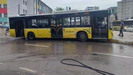 Pendik'te tır ile İETT otobüsü çarpıştı: 2'si ağır 5 kişi yaralandı