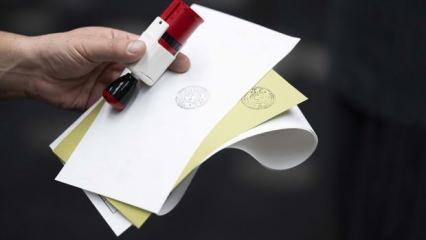 Yurt dışında oy kullanma işlemi bugün başlıyor