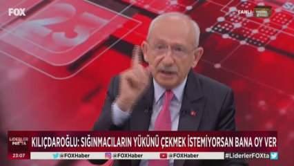 Kemal Kılıçdaroğlu: Erdoğan’a oy verenler ahlaksızdır