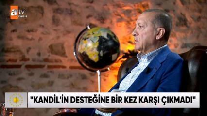 Başkan Erdoğan'dan Kılıçdaroğlu'na: HDP’lilerle ne mutabakat yaptın açıkla
