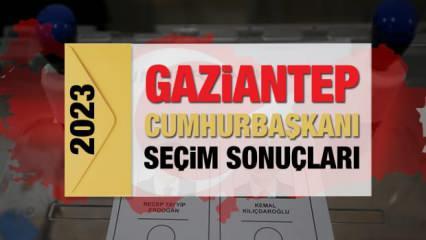 Gaziantep seçim sonuçları açıklandı! Deprem bölgesinde Erdoğan'ın ve Kılıçdaroğlu'nun oyları...