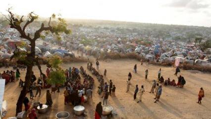 Somali'de 5 ayda 1 milyon kişi evini terk etti
