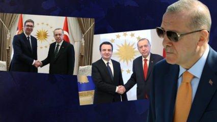 Balkanlar barut fıçısı! Başkan Erdoğan iki liderle de görüştü: Biz hazırız