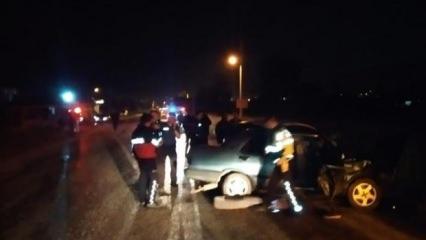 Burdur'da feci kaza: 5 yaralı