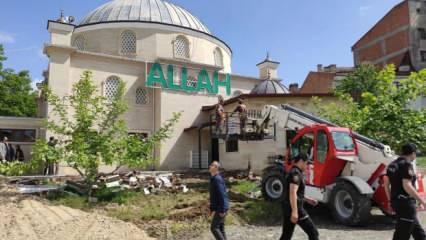 "AK Parti cami yıktı(!)" haberinin iç yüzü ortaya çıktı! Belediyeden açıklama geldi...