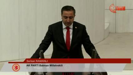 HÜDA PAR Batman Milletvekili Serkan Ramanlı, Meclis'te yemin etti