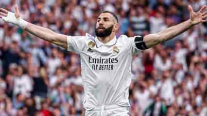 Karim Benzema golle veda etti