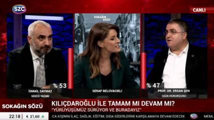 Sözcü TV'de Kılıçdaroğlu’nun istifasını isteyen Ersan Şen, İsmail Saymaz'a patladı