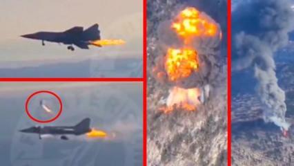 Rus savaş jeti MiG-31 böyle düştü: Saniye saniye o anlar