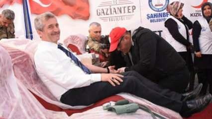 Başkan Tahmazoğlu'ndan kan bağışına davet