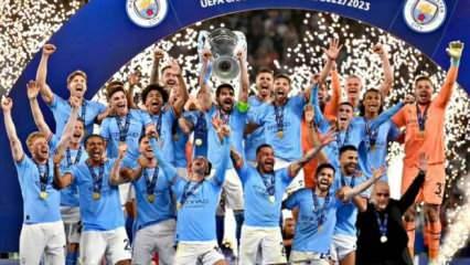 İstanbul'daki dev final nefesleri kesti! Şampiyonlar Ligi'nde kupa Manchester City'nin