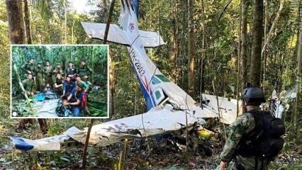 Mucize kurtuluş: Düşen uçaktaki 4 çocuk 40 gün sonra bulundu