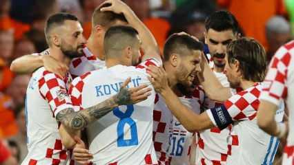 6 gollü çılgın maç! Uluslar Ligi'nde ilk finalist Hırvatistan