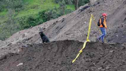 Ekvador'da toprak kayması sonucu ölü sayısı artıyor
