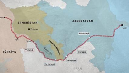 Erdoğan ve Aliyev'in işaret ettiği Zengezur Koridoru Projesi'ne yakın mercek