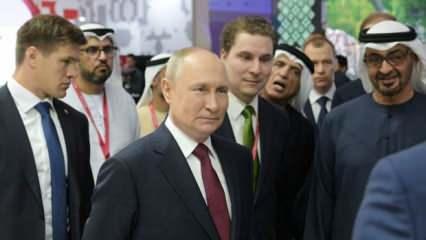 Putin'in yakın korumaları BAE heyetini göz hapsine aldı