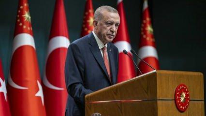 Erdoğan'dan asgari ücret açıklaması ve engelli ve yaşlılara bayram müjdesi