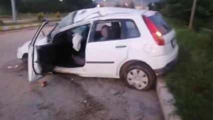 Yalvaç’ta trafik kazası: 2 yaralı