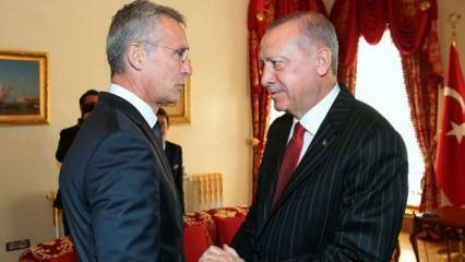 Cumhurbaşkanı Erdoğan ile Stoltenberg arasında kritik görüşme