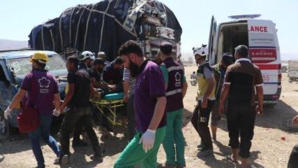 Rus savaş uçakları İdlib'i vurdu: 9 ölü
