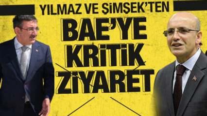 Cevdet Yılmaz ve Mehmet Şimşek'ten BAE'de kritik ekonomi ziyareti!