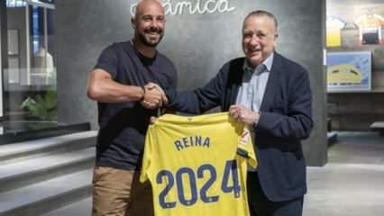 Villarreal, 40 yaşındaki kaleci Reina'nın sözleşmesini uzattı