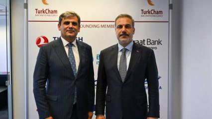 Hakan Fidan, Karadağ Başbakan Yardımcısı İbrahimovic ile görüştü