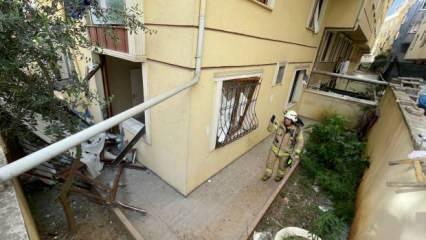 İstanbul'da bir evde tadilat yapılırken patlama yaşandı