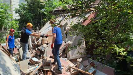 Kocaeli'de evde yıkım sırasında kahreden olay: 2 kişi ölü