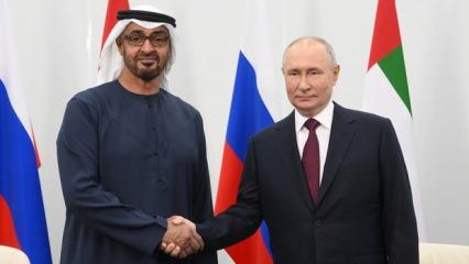 Putin, BAE Devlet Başkanı Al Nahyan ile Rusya'daki isyanı görüştü