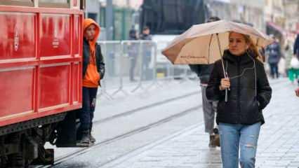 AKOM'dan İstanbul'a son dakika yağış uyarısı