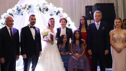 İYİ Parti Genel Başkanı Akşener, nikah şahidi oldu