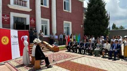 Kırgızistan Talas Devlet Üniversitesinde Türkçe sınıfı açıldı