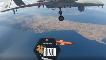TB-2'den fırlatıldı: BOZOK'tan yine nokta hassasiyetinde başarı!