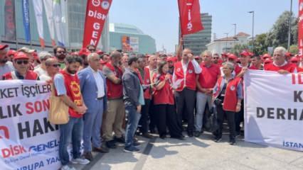 GENEL-İŞ üyeleri İstanbul belediyelerinde iş bıraktı!