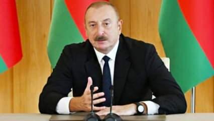 Aliyev'den Ermenistan'a çağrı: Topraklarımızı kağıt üzerinde de tanıyın