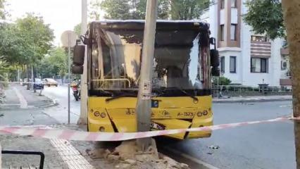 İstanbul'da İETT otobüslerinin karıştığı iki kaza meydana geldi