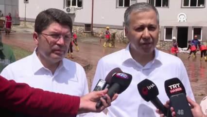 Karadeniz'de sel felaketi: Bakan Yerlikaya'dan son dakika açıklamalar!