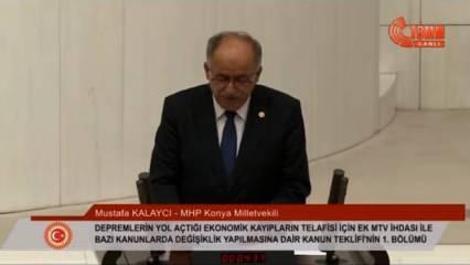 MHP'li Kalaycı'dan  emekli maaşı açıklaması