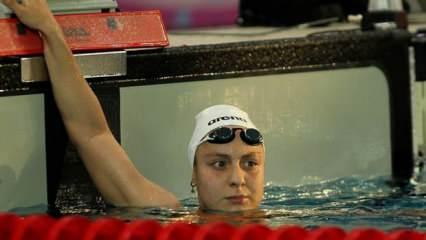 Milli yüzücü Merve Tuncel gümüş madalya kazandı