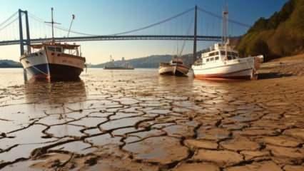 Yapay zeka 50 yıl sonraki 'Kurak İstanbul'u çizdi!