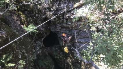 50 metrelik mağarada Murat 124 buldular!
