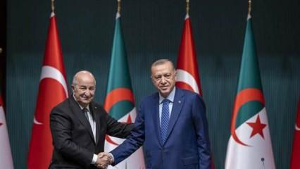 Cumhurbaşkanı Erdoğan onayladı...Türkiye ile Cezayir arasında 5 anlaşma!