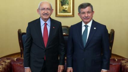 Davutoğlu'ndan Kılıçdaroğlu'na ziyaret