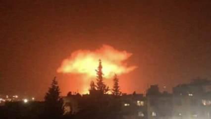 İsrail savaş uçakları Şam'ı bombaladı
