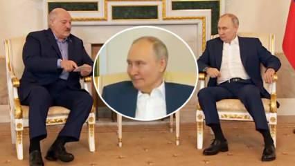 Lukaşenko'un mesajı, Putin'in muzip gülüşü: Batı'ya gitmek istiyorlar, zor tutuyorum