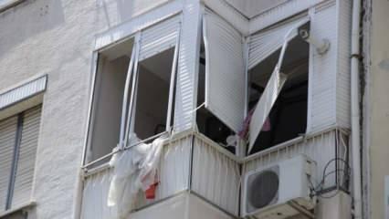 İzmir'de doğalgaz borusu patladı, baba-oğul yaralandı