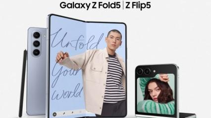Samsung’un yeni katlanabilir modelleri Galaxy Z Flip5 ve  Galaxy Z Fold5 ön satışta!