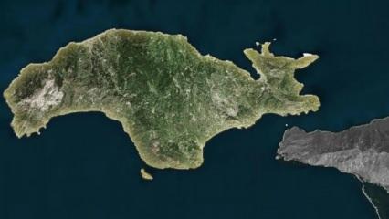 Susam Adası'nda Türk şirkete ait helikopter düştü