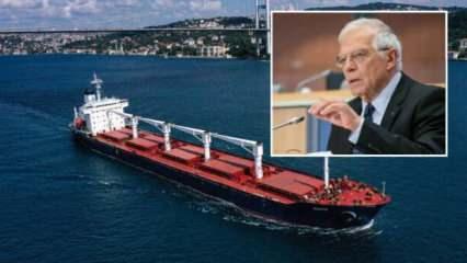 AB'den Tahıl Koridoru açıklaması: Türkiye'yi destekleyeceğiz